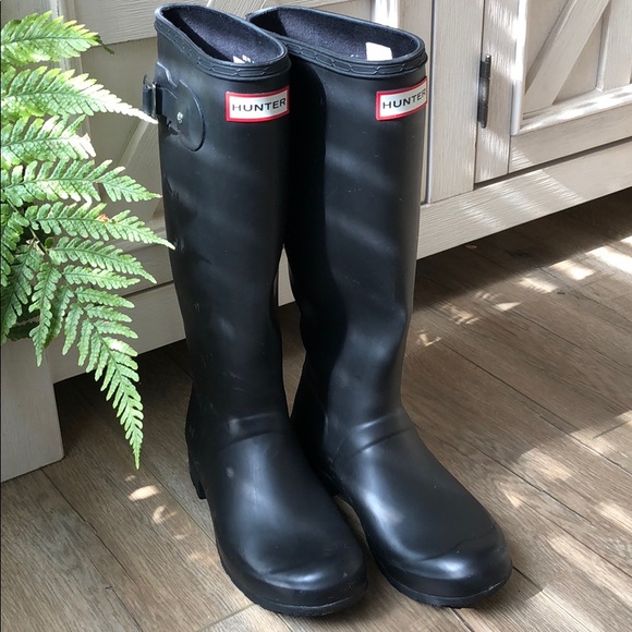 Hunter Original Tour Tall Boots - Picture 1 of 12